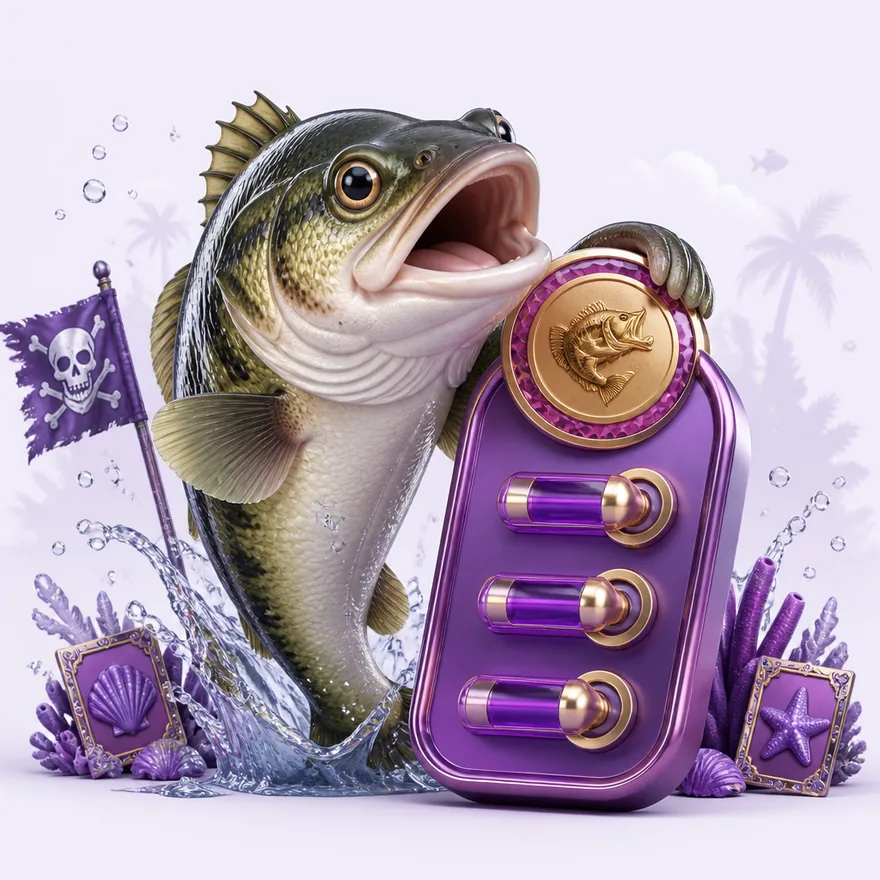 Biscuit with toggle panel — Pirate Slots