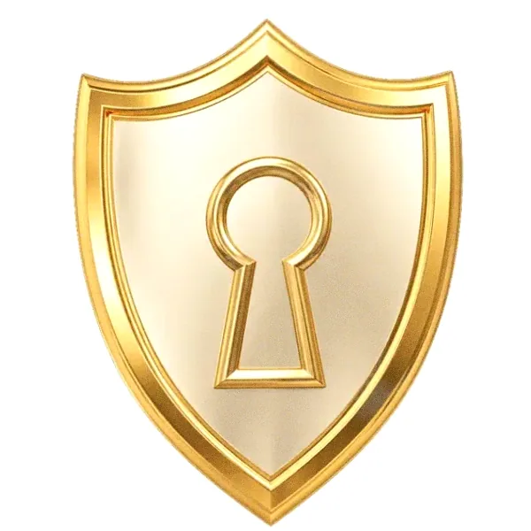 Shield with keyhole — Pirate Slots