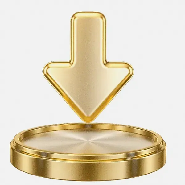 Downward arrow button — Pirate Slots