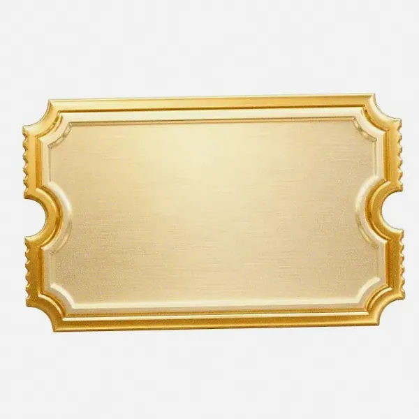 Blank ticket plaque — Pirate Slots
