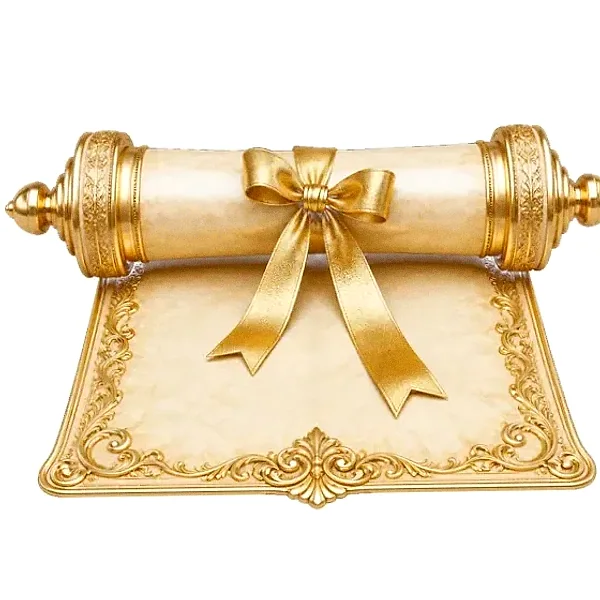 Decorated parchment scroll — Pirate Slots