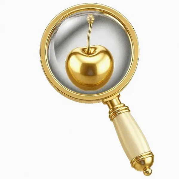 Cherry magnifying glass — Pirate Slots