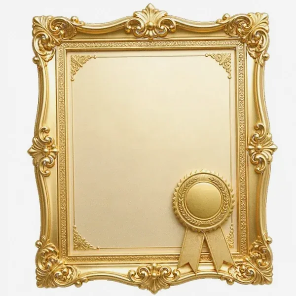 Framed certificate — Pirate Slots