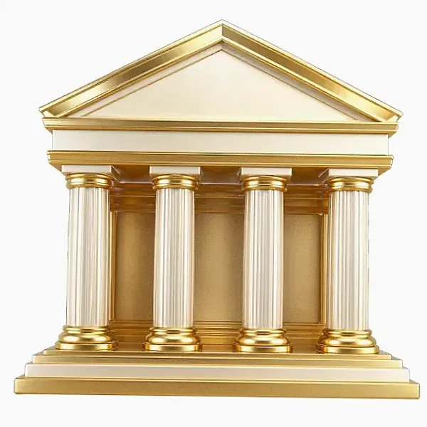 Classical bank building — Pirate Slots