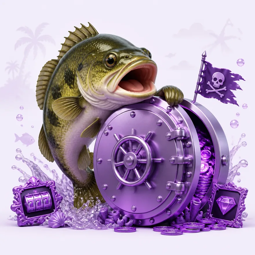 Round bank vault — Pirate Slots