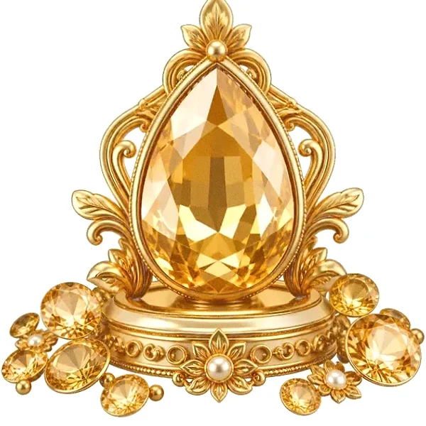 Faceted gemstone — Pirate Slots
