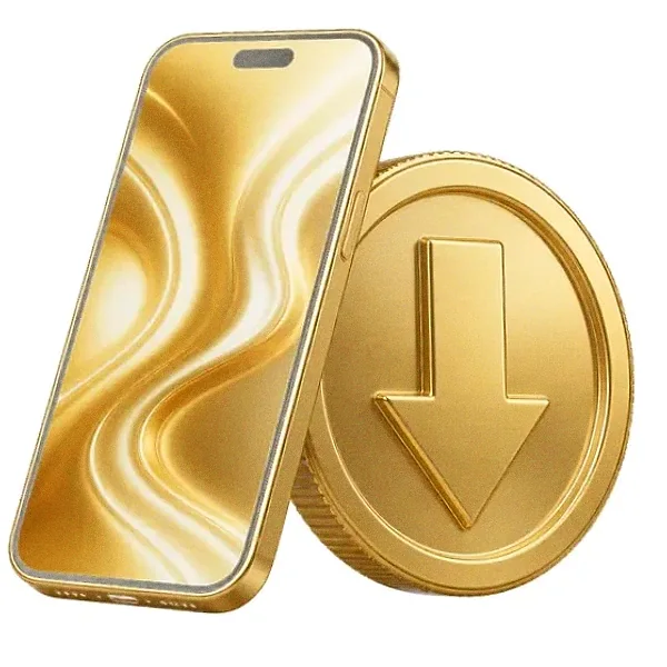 Smartphone and coin — Pirate Slots