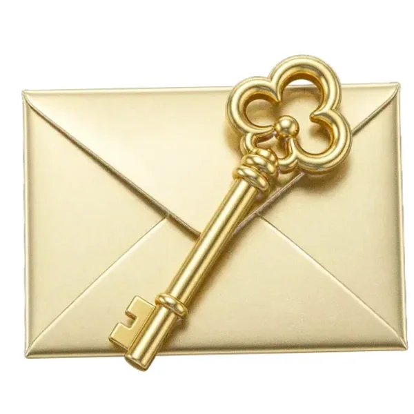 Key on envelope — Pirate Slots