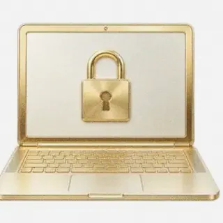Laptop with padlock — Pirate Slots