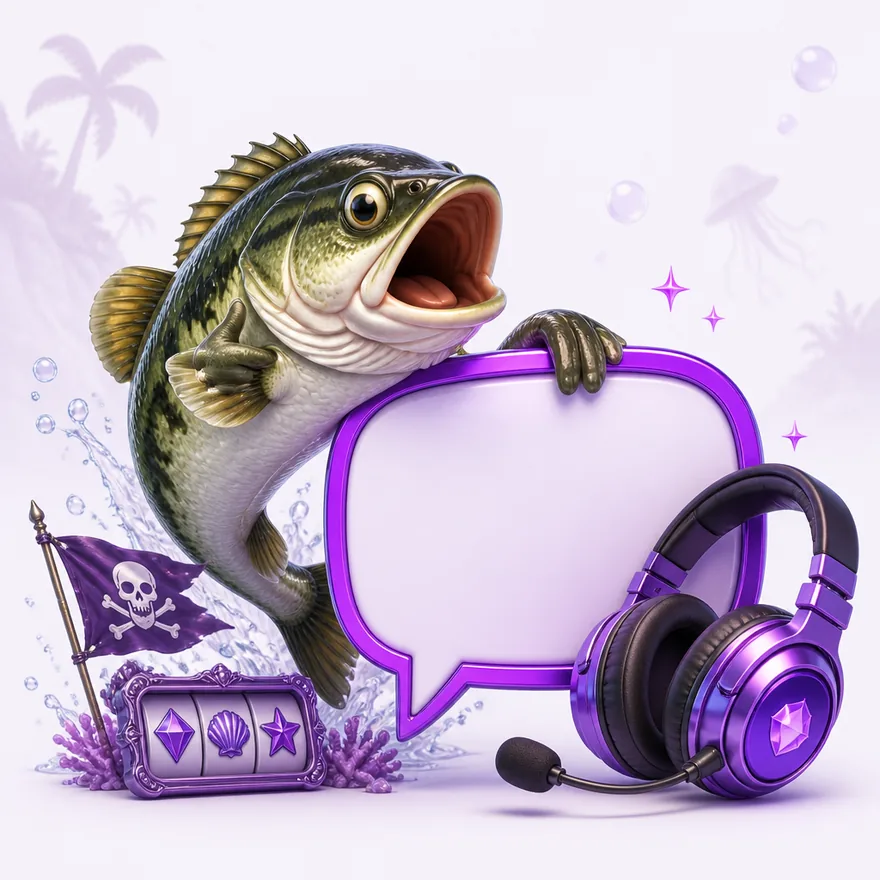 Headset with speech bubble — Pirate Slots