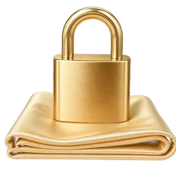 Padlock on folded cloth — Pirate Slots