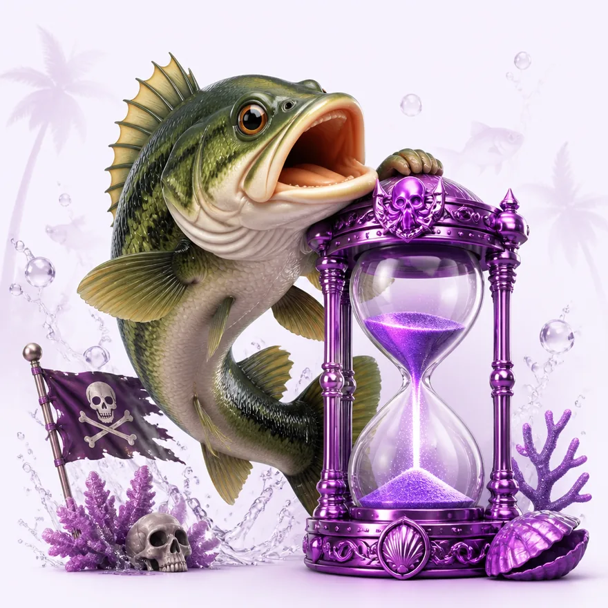 Ornate hourglass — Pirate Slots